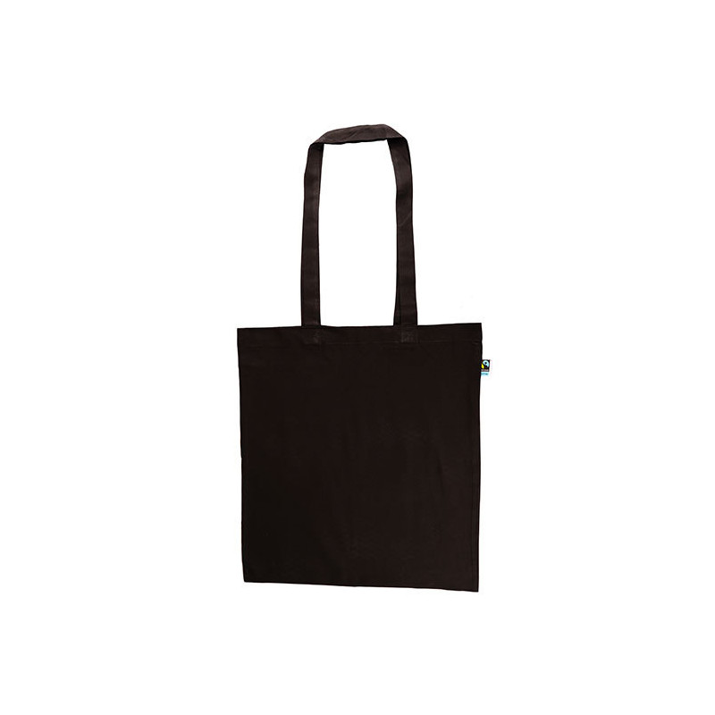 Bavlněná fairtrade taška natural 155 gr - 38x42 cm s vlastním potiskem